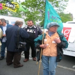 Manifestation  Deauville contre le G8 des ministres des finances le 17 mai 2003 photo n1 